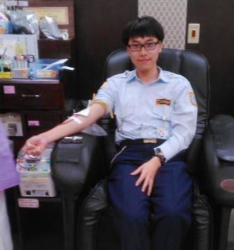 明陽中學於103年3月27日舉辦替代役公益服務捐血活動