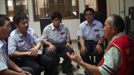 明陽中學於101年3月28日舉辦社服公益團體-華山基金會簡介暨老人關懷訪視職前訓練