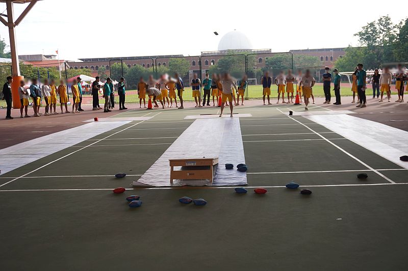 趣味競賽「布布驚心」比賽情形