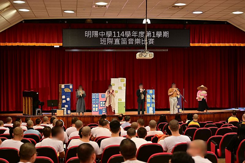 直笛音樂比賽學生演出情形(1)